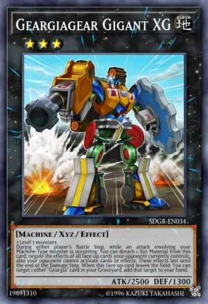 Geargiagear Gigant XG - (Geargia Rampage Structure) - (SDGR-EN034) - (Ultra Rare)