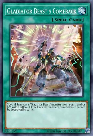 Gladiator Beast's Comeback - (Chaos Impact) - (CHIM-EN056) - (Common)