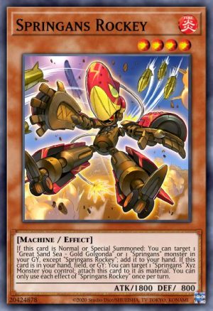 Springans Rockey - (Blazing Vortex) - (BLVO-EN006) - (Common)