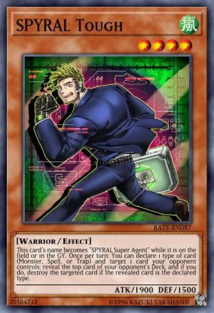 SPYRAL Tough - (Raging Tempest) - (RATE-EN087) - (Rare)