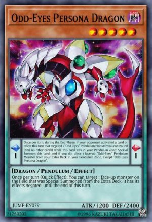 Odd-Eyes Persona Dragon - (Battles of Legend Crystal Revenge) - (BLCR-EN074) - (Secret Rare)