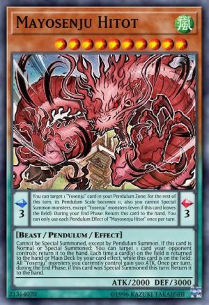 Mayosenju Hitot - (Rising Rampage) - (RIRA-EN011) - (Super Rare)