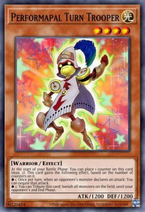 Performapal Turn Trooper - (2021 Tin of Ancient Battles) - (MP21-EN091) - (Super Rare)