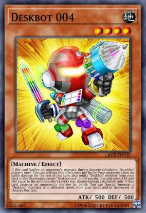 Deskbot 004 - (Crossed Souls) - (CROS-EN035) - (Common)