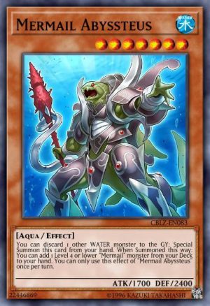Mermail Abyssteus - (Shadows in Valhalla) - (SHVA-EN039) - (Super Rare)