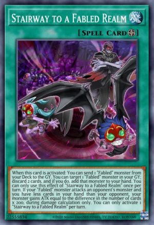 Stairway to a Fabled Realm - (Blazing Vortex) - (BLVO-EN060) - (Common)