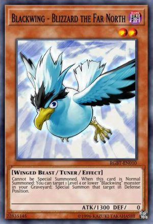 Blackwing - Blizzard the Far North - (Battles of Legend Crystal Revenge) - (BLCR-EN059) - (Ultra Rare)