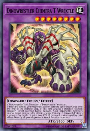 Dinowrestler Chimera T Wrextle - (Dark Neostorm) - (DANE-EN030) - (Common)