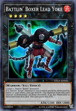 Battlin' Boxer Lead Yoke - (Legendary Duelists: Soulburning Volcano) - (LD10-EN057) - (Rare)