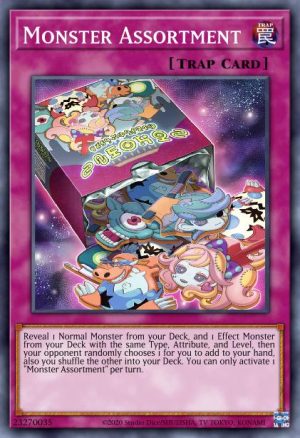 Monster Assortment - (2022 Tin of the Pharaoh's Gods) - (MP22-EN170) - (Rare)
