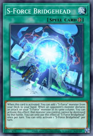 S-Force Bridgehead - (Blazing Vortex) - (BLVO-EN057) - (Secret Rare)