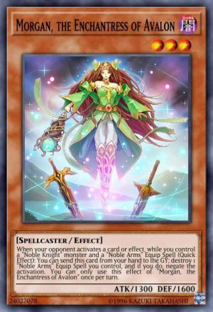 Morgan, the Enchantress of Avalon - (Soul Fusion) - (SOFU-EN089) - (Ultra Rare)