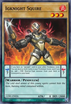 Igknight Squire - (Clash of Rebellions) - (CORE-EN026) - (Common)