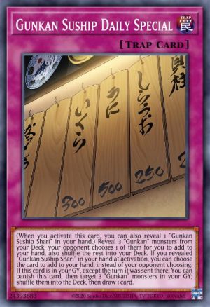 Gunkan Suship Daily Special - (2022 Tin of the Pharaoh's Gods) - (MP22-EN169) - (Common)