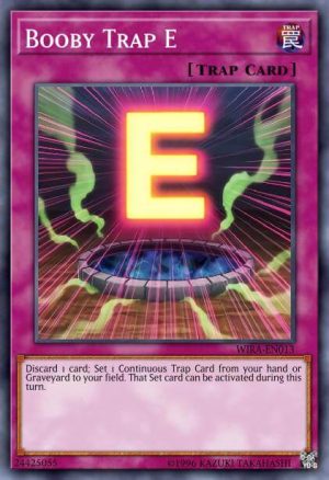 Booby Trap E - (Wing Raiders) - (WIRA-EN013) - (Super Rare)