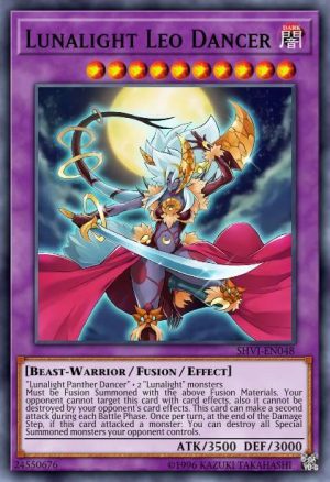 Lunalight Leo Dancer - (Shining Victories) - (SHVI-EN048) - (Super Rare)
