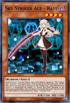Sky Striker Ace - Raye - (Maximum Gold El Dorado) - (MGED-EN017) - (Premium Gold Rare)
