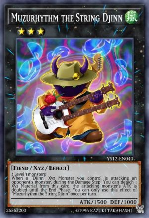 Muzurhythm the String Djinn - (Starter Xyz Symphony) - (YS12-EN040) - (Super Rare)