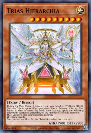 Trias Hierarchia - (2021 Tin of Ancient Battles) - (MP21-EN058) - (Ultra Rare)