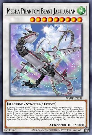 Mecha Phantom Beast Jaculuslan - (Maximum Gold) - (MAGO-EN066) - (Rare)