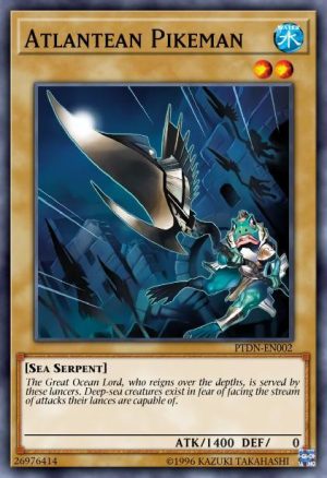 Atlantean Pikeman - (Realm of the Sea Emperor Structure) - (SDRE-EN005) - (Common)