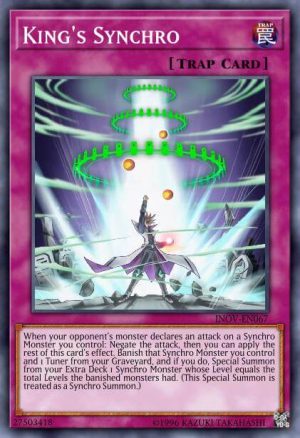 King's Synchro - (Invasion Vengeance) - (INOV-EN067) - (Super Rare)