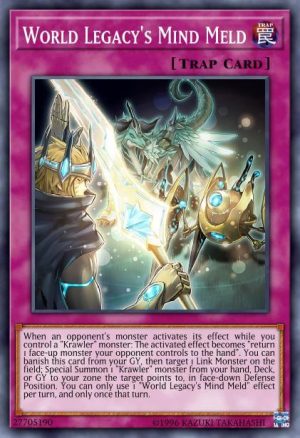 World Legacy's Mind Meld - (2019 Gold Sarcophagus Tin Mega Pack) - (MP19-EN131) - (Common)