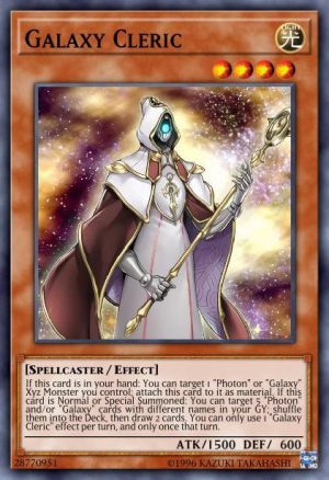 Galaxy Cleric - (2019 Gold Sarcophagus Tin Mega Pack) - (MP19-EN161) - (Common)