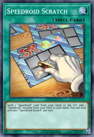 Speedroid Scratch - (Brothers of Legend) - (BROL-EN035) - (Secret Rare)