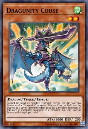 Dragunity Couse - (2019 Gold Sarcophagus Tin Mega Pack) - (MP19-EN088) - (Common)