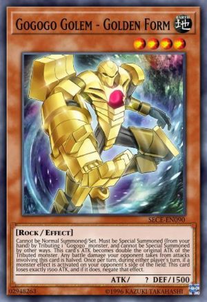 Gogogo Golem - Golden Form - (Secrets of Eternity) - (SECE-EN090) - (Common)