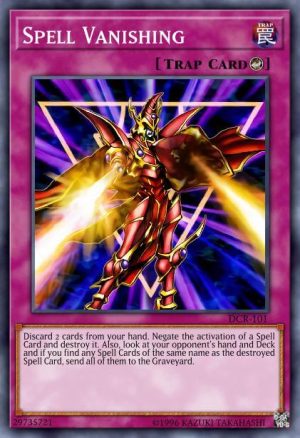 Spell Vanishing - (Dark Crisis) - (DCR-EN101) - (Super Rare)