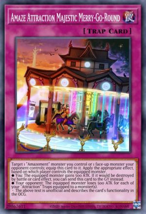 Amaze Attraction Majestic Merry-Go-Round - (Lightning Overdrive) - (LIOV-EN073) - (Common)