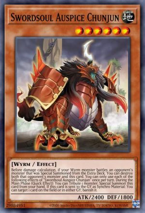 Swordsoul Auspice Chunjun - (Magnificent Mavens) - (MAMA-EN037) - (Ultra Rare)