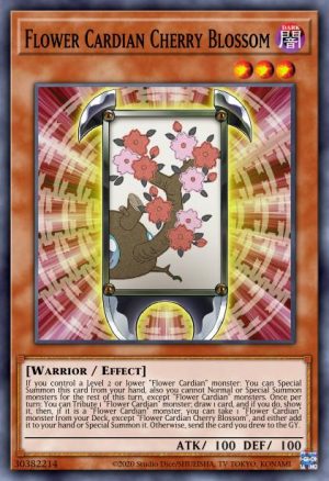 Flower Cardian Cherry Blossom - (Battles of Legend Armageddon) - (BLAR-EN029) - (Ultra Rare)