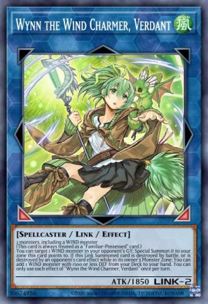Wynn the Wind Charmer, Verdant - (Rising Rampage) - (RIRA-EN046) - (Rare)