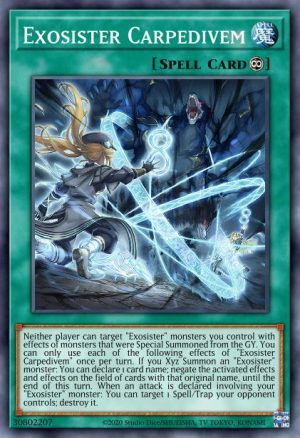 Exosister Carpedivem - (Dueling Heroes Tin) - (MP23-EN262) - (Super Rare)