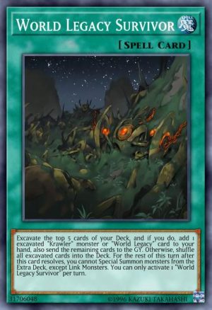 World Legacy Survivor - (Cybernetic Horizon) - (CYHO-EN060) - (Super Rare)