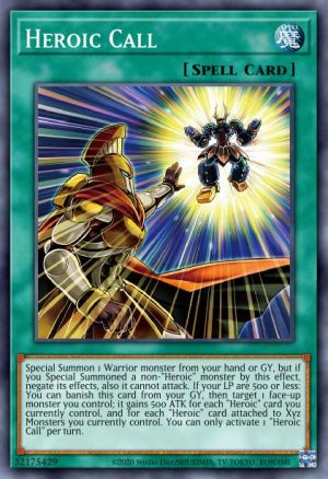 Heroic Call - (Battles of Legend Crystal Revenge) - (BLCR-EN026) - (Ultra Rare)