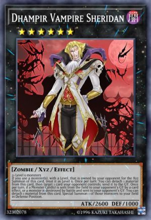 Dhampir Vampire Sheridan - (Dark Saviors) - (DASA-EN007) - (Secret Rare)