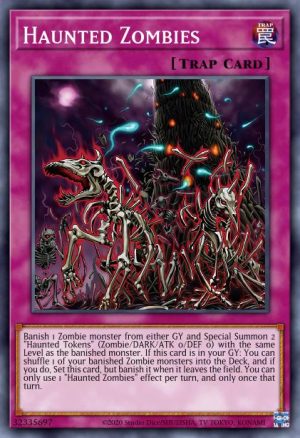 Haunted Zombies - (Dueling Heroes Tin) - (MP23-EN106) - (Common)