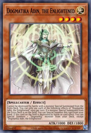 Dogmatika Adin, the Enlightened - (2021 Tin of Ancient Battles) - (MP21-EN103) - (Ultra Rare)