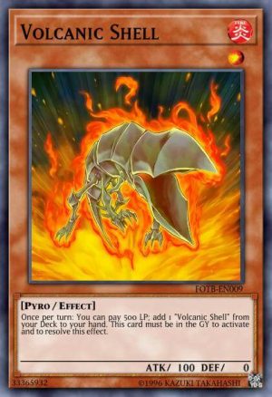 Volcanic Shell - (Legendary Duelists: Soulburning Volcano) - (LD10-EN025) - (Common)