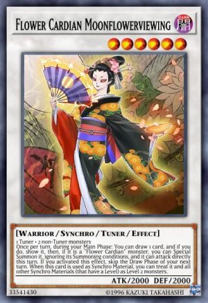 Flower Cardian Moonflowerviewing - (Flames of Destruction) - (FLOD-EN094) - (Common)