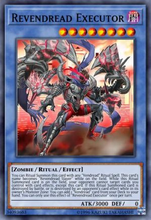 Revendread Executor - (2019 Gold Sarcophagus Tin Mega Pack) - (MP19-EN055) - (Super Rare)