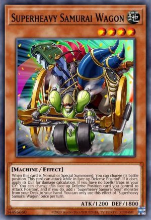 Superheavy Samurai Wagon - (2021 Tin of Ancient Battles) - (MP21-EN089) - (Super Rare)