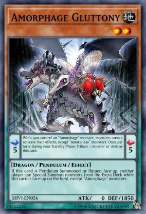 Amorphage Gluttony - (Shining Victories) - (SHVI-EN024) - (Rare)
