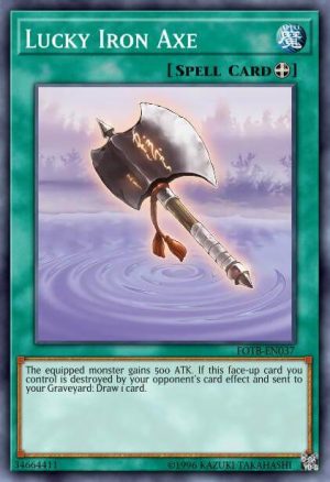 Lucky Iron Axe - (Starter Yuya) - (YS16-EN028) - (Common)