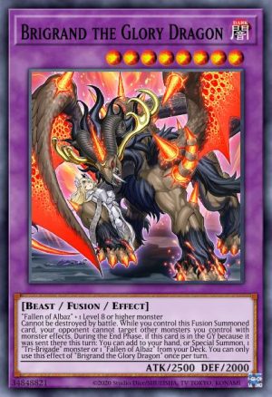 Brigrand the Glory Dragon - (Structure Albaz Strike) - (SDAZ-EN044) - (Common)