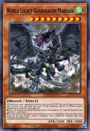 World Legacy Guardragon Mardark - (Dark Neostorm) - (DANE-EN018) - (Rare)